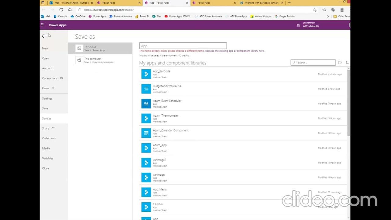 Lesson31 Barcode Scanner Power Apps 1000 Videos YouTube
