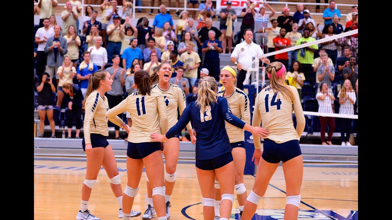 2016 South Atlantic Conference Volleyball Queens at Wingate (10/21