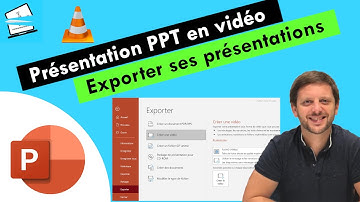Exporter ses présentations PowerPoint en vidéo