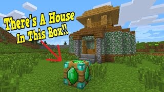 Minecraft INSTANT House In A Box Mod Showcase!?!? screenshot 4