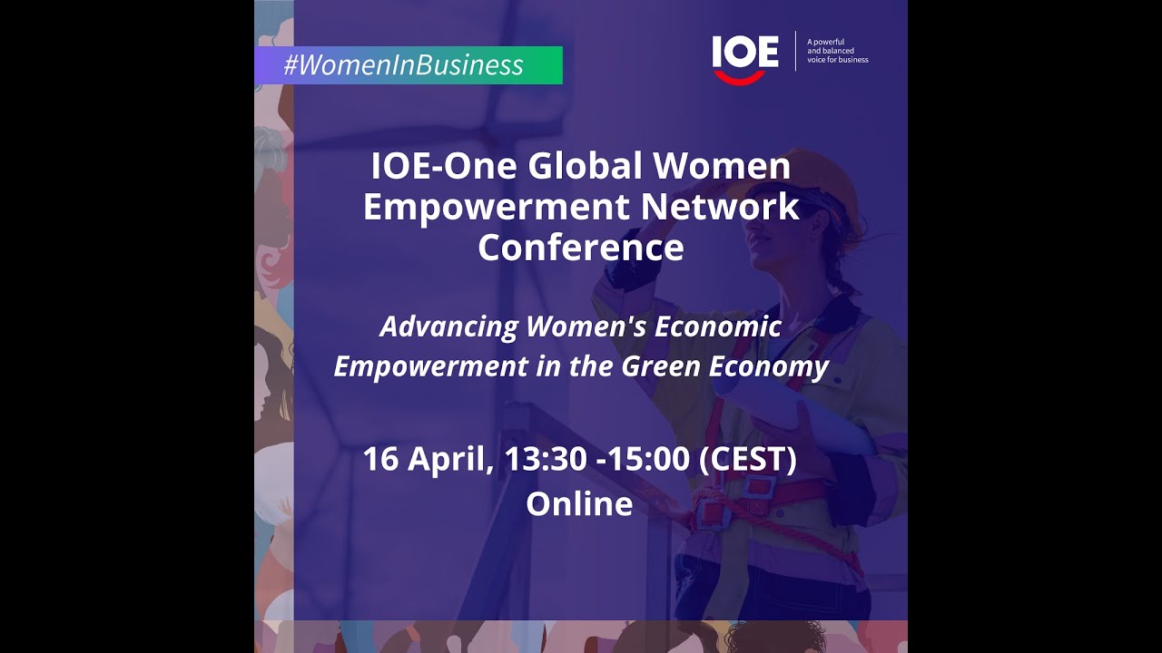 Advancing Women's Economic Empowerment in the Green Economy - YouTube