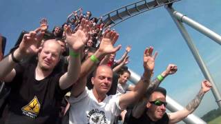 Silver Star Roller Coaster POV - Europa Park, Germany