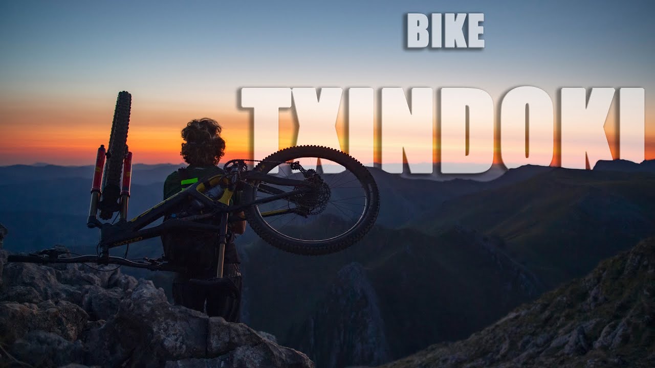 Sesión🚲📷 en ⛰Txindoki 1.346m al 🌄amanecer.