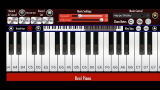 " Magbalik" cover using Real Piano app screenshot 2