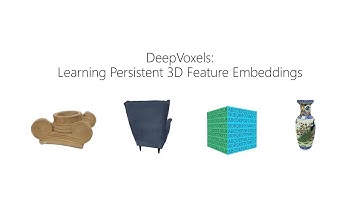 DeepVoxels: Learning Persistent 3D Feature Embeddings