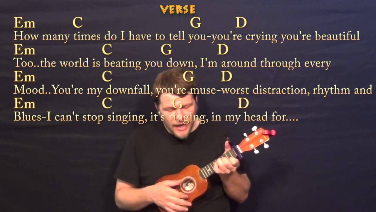 All Of Me (John Legend) Soprano Ukulele Cover Lesson With Chords / Lyrics -  Youtube