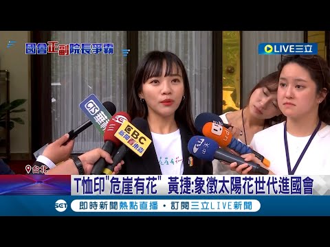 國會紅毯穿搭引話題! 立委戰"衣Q" 吳沛憶.黃捷黑套裝展霸氣! T恤印"危崖有花" 黃捷:象徵太陽花世代進國會 徐巧芯穿連身裙走紅毯｜【LIVE大現場】20240201｜三立新聞台