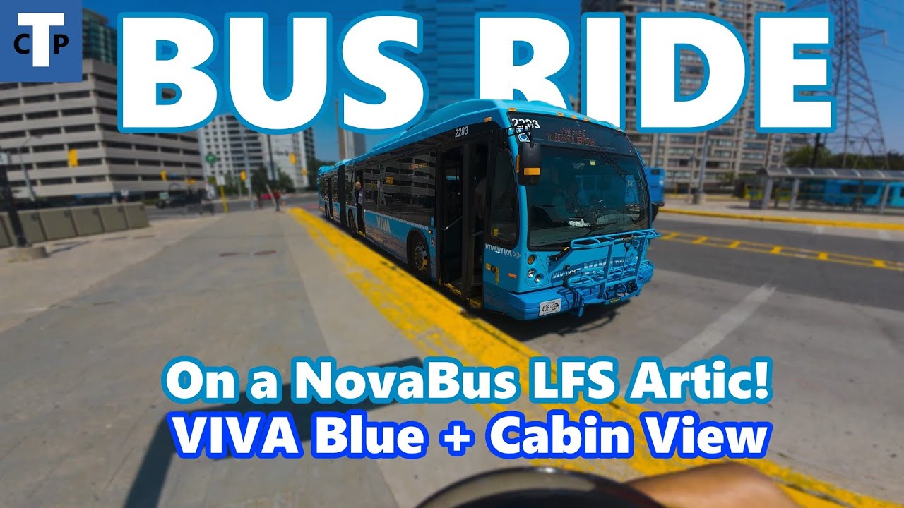 50+ Minutes of YRT Nova Artic ASMR on VIVA Blue! (Finch Station to Bernard Terminal) (4K⁶⁰)