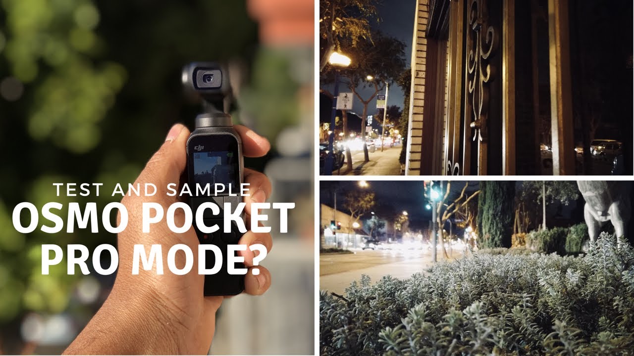 dji osmo pocket test video