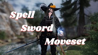 SKYRIM MOD / Spell Sword Moveset 2.0