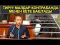 ТИРҮҮ МАЛДАР КОНТРАБАНДА МЕНЕН КЕТЕ БАШТАДЫ