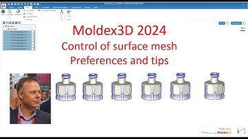 Surface mesh Best practice and preferences Moldex3D 2024 by FlowHow®