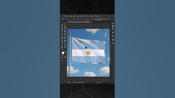 Thumbnail of How to create a flag mockup   Photoshop short Tips and Tricks