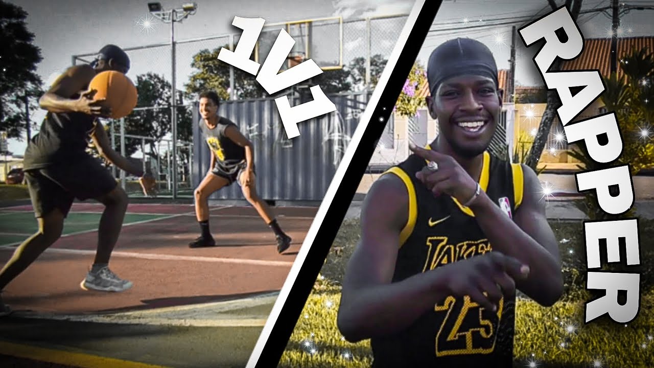 X1 COM RAPPER AMERICANO (BASQUETE 1V1) - YouTube