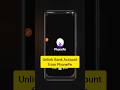 How to Unlink Bank Account from PhonePe | Step-by-Step Guide