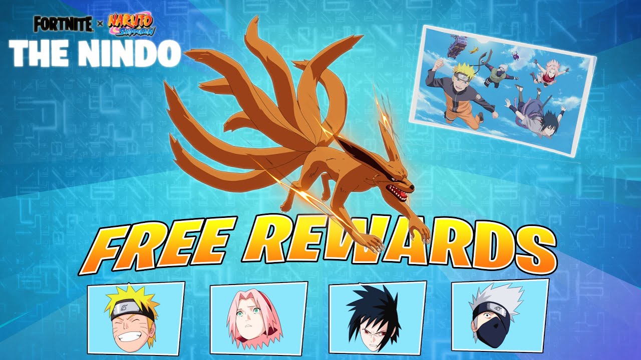 Nindo Naruto Fortnite Challenges: Free Naruto Rewards 2022 - SarkariResult