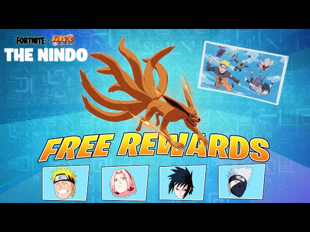 Fortnite x Naruto: The Nindo challenges grant free cosmetics and XP rewards  - Fortnite INTEL
