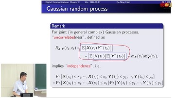 Lec03 通訊系統 2.7.1 Random processes