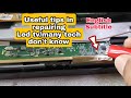 Useful tips how to fix led tv no picturedisplaymany tech dont know