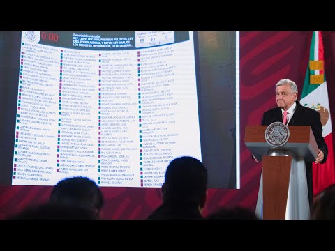 Conferencia de prensa matutina desde Palacio Nacional. Jueves 15 de diciembre 2022 | Presidente AMLO