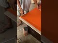 how to cut the remaining HPL #woodworking #tutorial