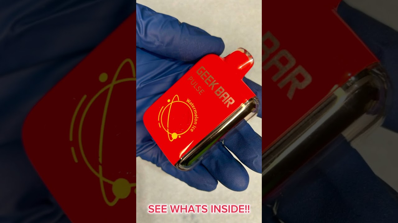 See What’s Inside!! **Geek Bar Watermelon Ice Disposable**