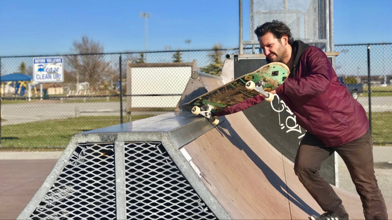 How To Frontside 5-0 To Fakie On A Mini Ramp