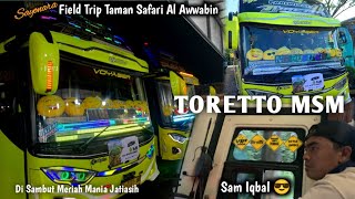 TELOLET BASURI BUS ASYROF TORETTO ‼️ FIELD TRIP TAMAN SAFARI