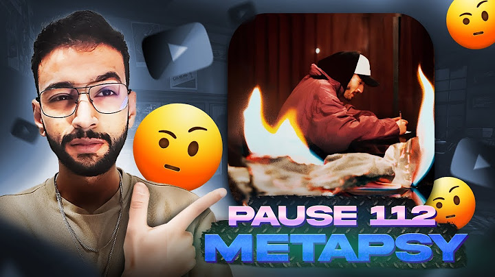 PAUSE - Metapsy Music Video REACTION 🔥🤯 [ EP 112 ]  شكرا علا البارح