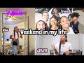 WEEKEND IN MY LIFE: grwm, dinner w/friends, drive with me etc!