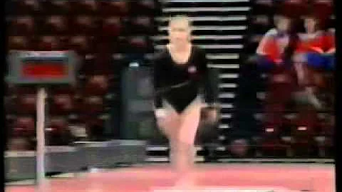 Stacey Galloway - 1993 Worlds AA Prelims - Vault 2