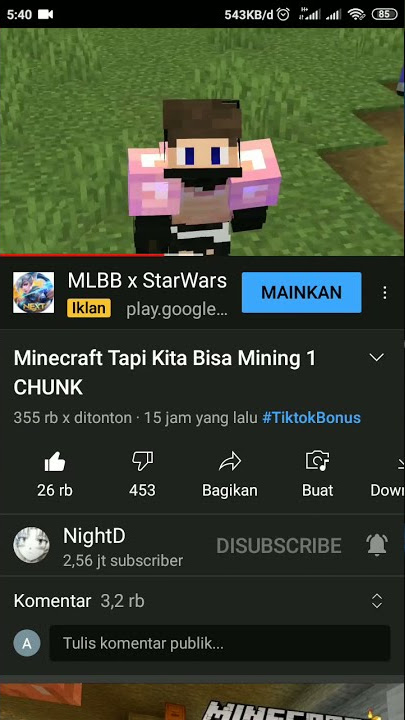 NightD Mining Pakai Lagu Mefelz 'Mining Is life'