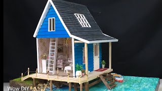 DIY The little Cabin with Cardboard