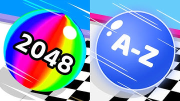 Ball Run 2048 vs Shape Shifting All Levels Gameplay Dual Games (iOS, Android)