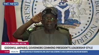 'You're A Leader Of Leaders', Akpabio, Govs Celebrate President Tinubu At 74