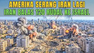 🚨ISRAEL KEOK‼️IRAN HUJANI 120 RUDAL, TRUMP MULAI MENYESAL