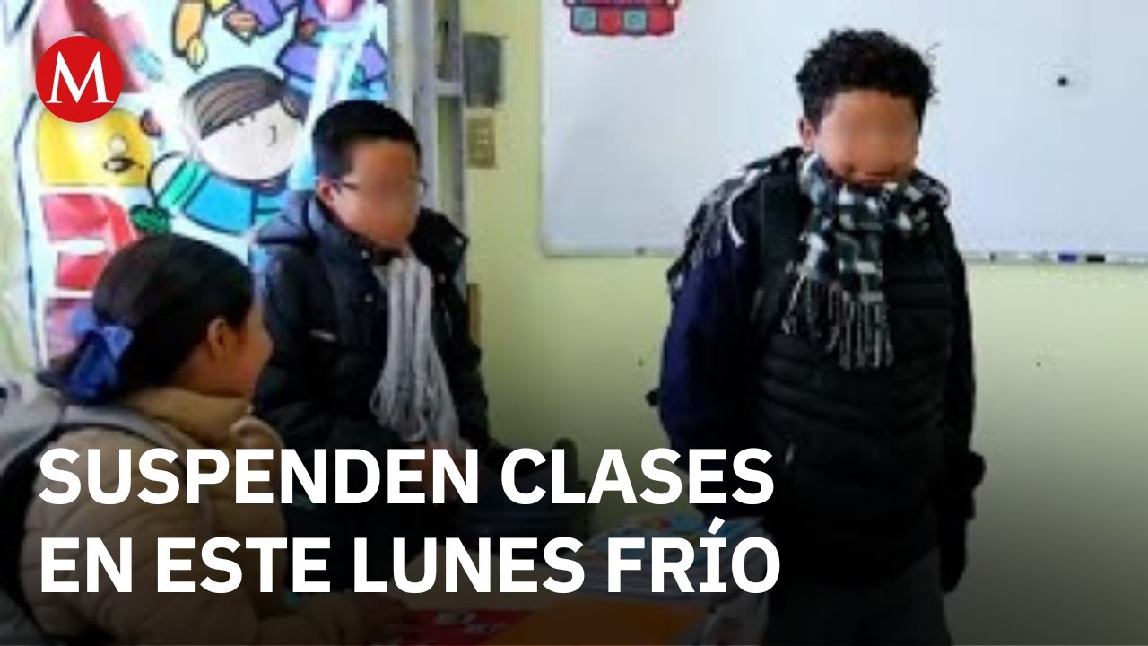 Puebla suspende clases por frente frío 13, informa Manuel Viveros