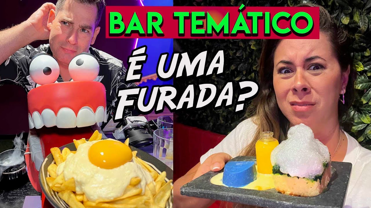 Viralizou O Lúdico Bar Temático | A Decoração é Linda Mas e a Comida? -  YouTube