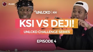 KSI AND DEJI EAT CHEESY BALLS: UNLCKD Challenge Series | Season 2 Episode 4