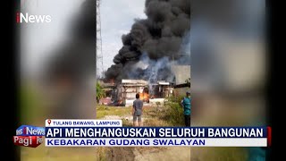 Gedung di Tulang Bawang, Lampung, Terbakar, Kerugian Capai Ratusan Juta Rupiah #iNewsPagi 15/02