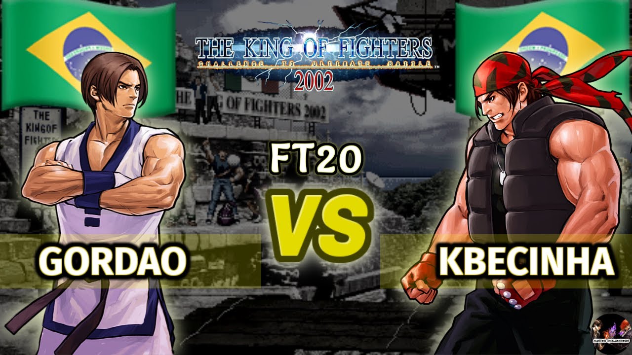 Mestre KBECINHA Acepta desafío de Gordao Maestros de Brasil KOF 2002