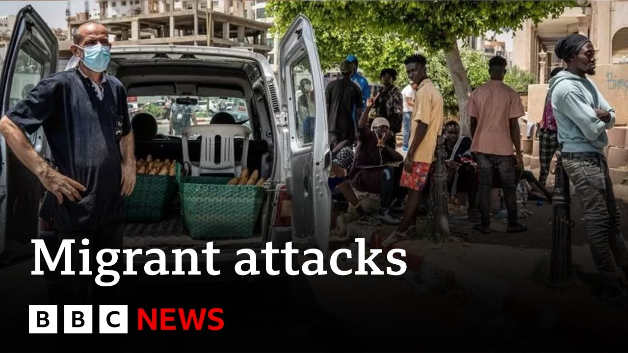 Attacks on African migrants in Tunisia – BBC News