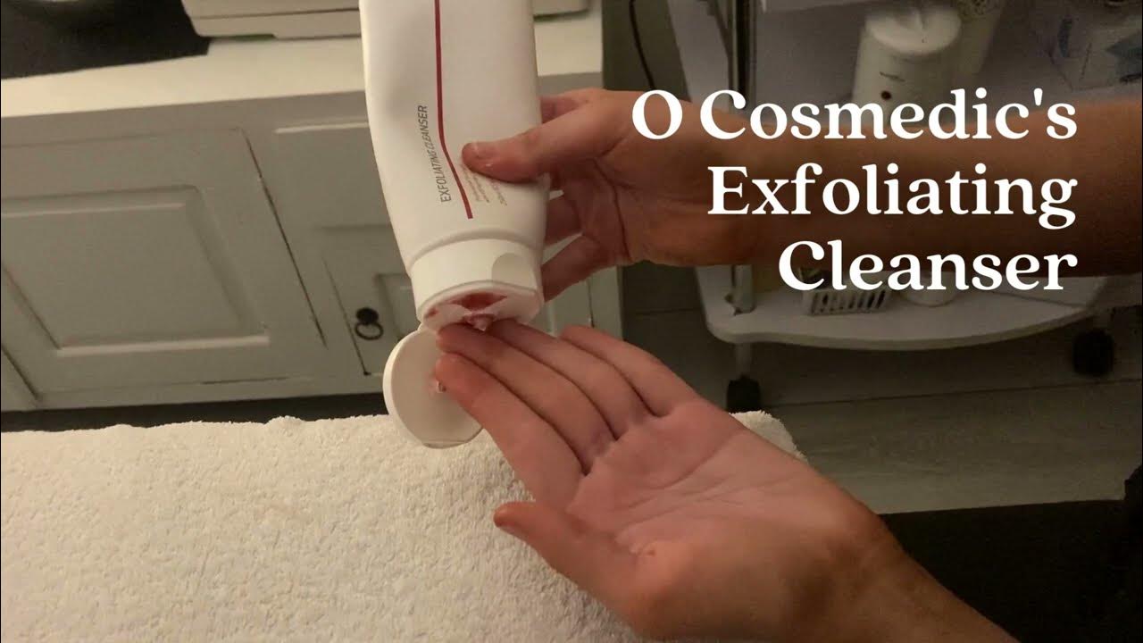 How to use O Cosmedics Exfoliating Cleanser YouTube
