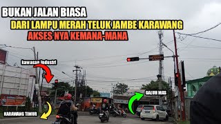 Bukan Sembarang || JalaN PT.INDO LIBERTY TEXTILE KARAWANG Bisa Memotong Jarak Tempuh