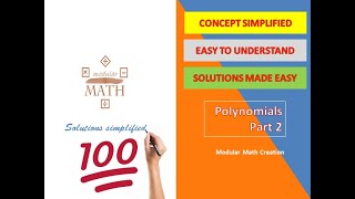 Polynomial | Part 2 | Polynomials Class 10 | Maths Class 10 | Algebra Wealth