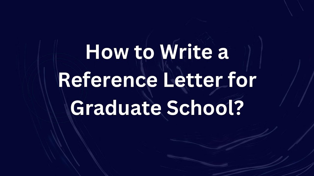 Как написать рекомендательное письмо для поступления в аспирантуру?