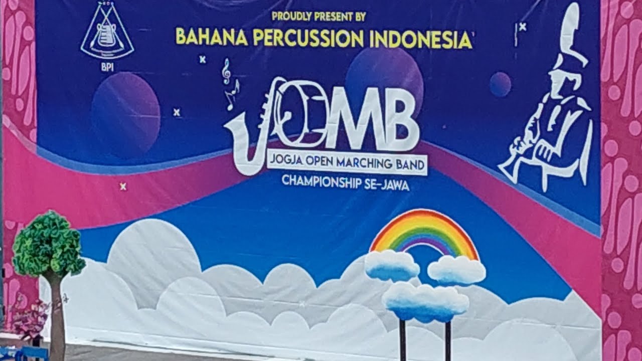 Drumband TK ABA DADAPAN JOMB at Gor PANGUKAN JOGJA
