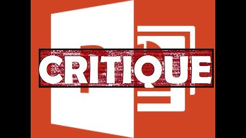 Critique Informative Speech COMM 110