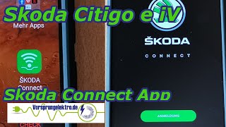 Skoda Citigo e iV Connect App Übersicht Skoda Connect screenshot 2