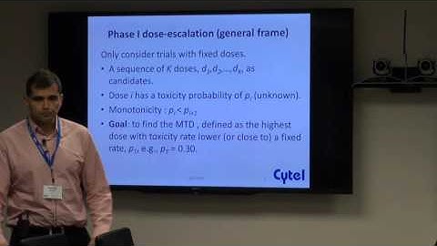 Single and Dual Agent Oncology Dose-Escalation Designs in East® 6.4 - Pantelis Vlachos